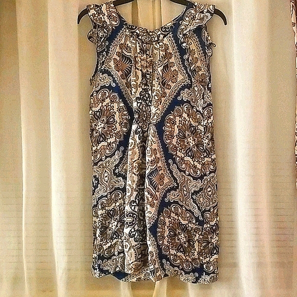Zara Tops - 100%silk sleeveless tunic